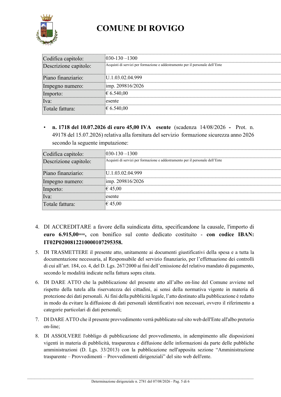 Pagina 5 del documento