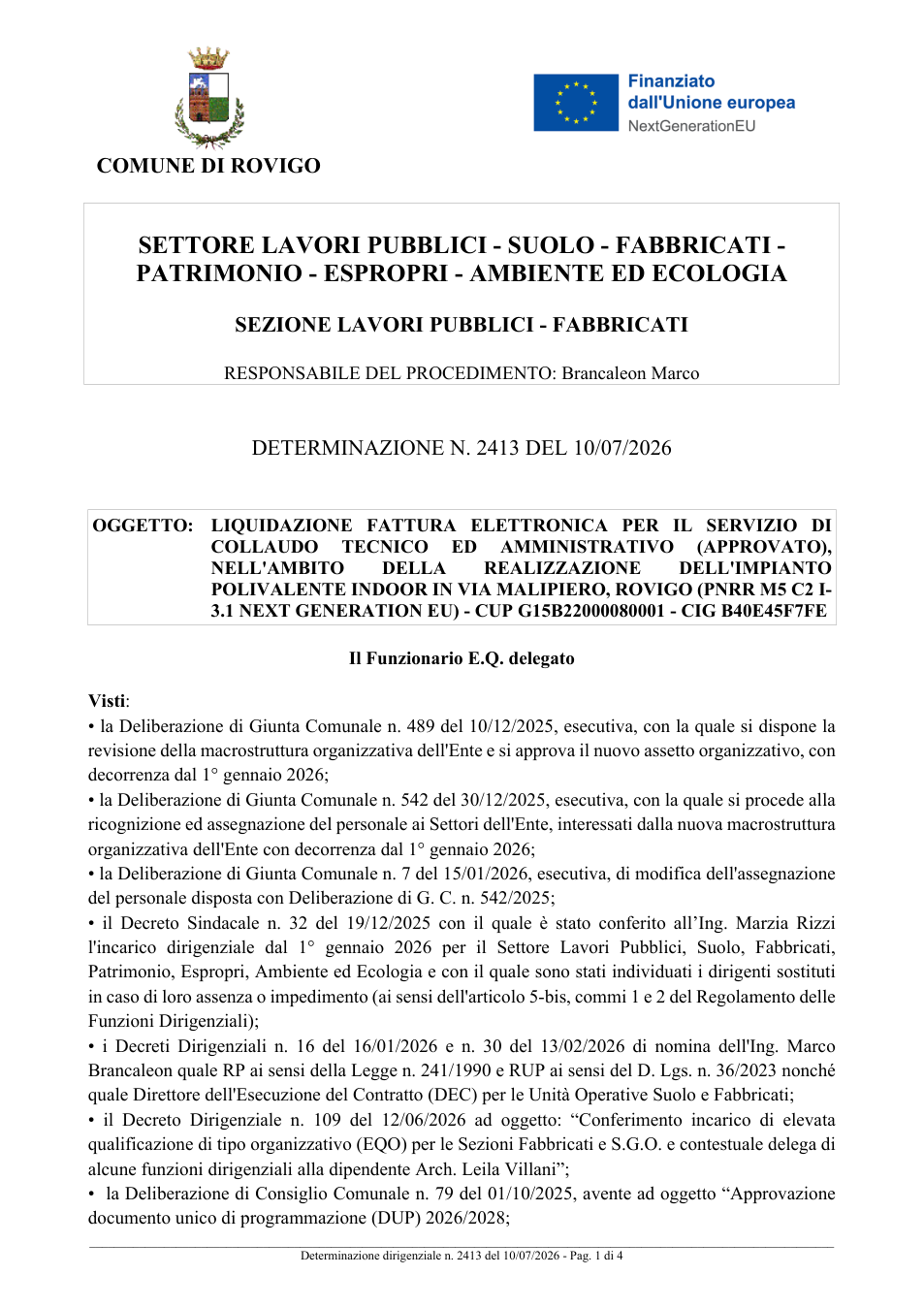 Pagina 1 del documento