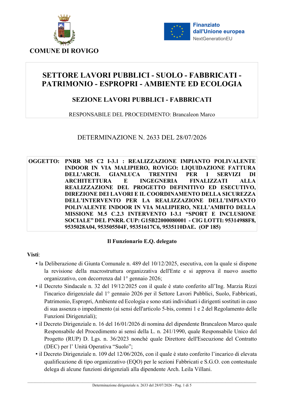 Pagina 1 del documento