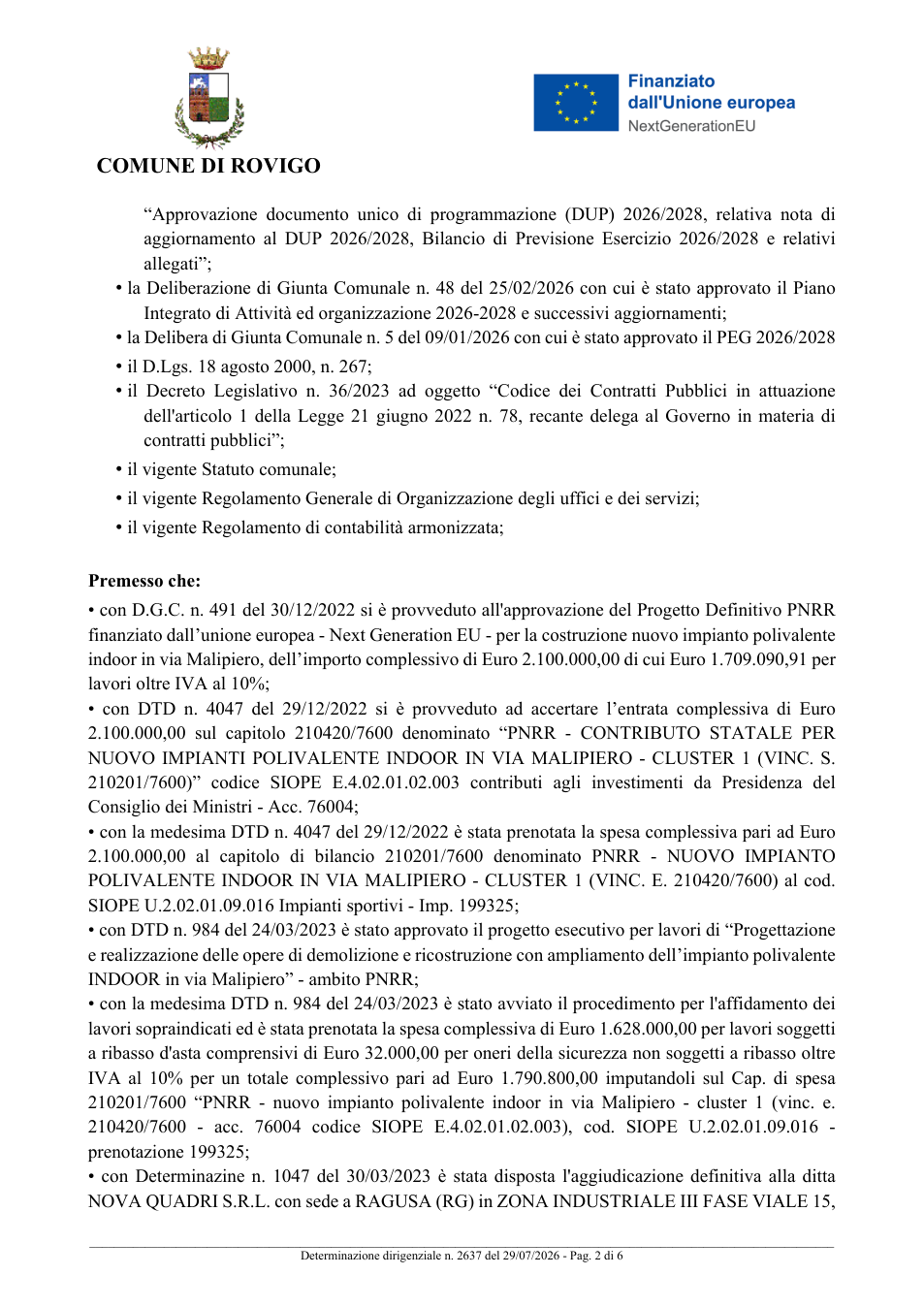Pagina 2 del documento