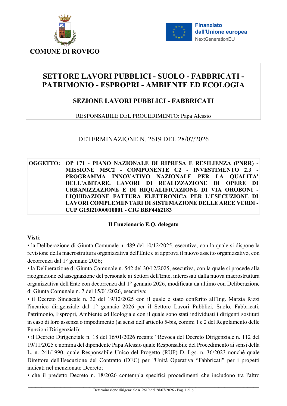 Pagina 1 del documento