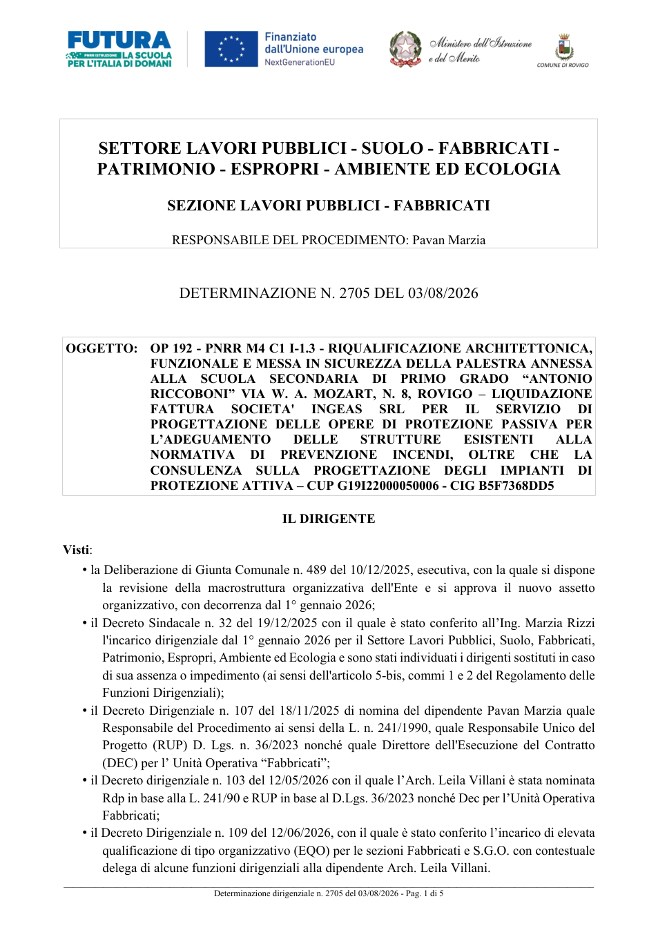 Pagina 1 del documento