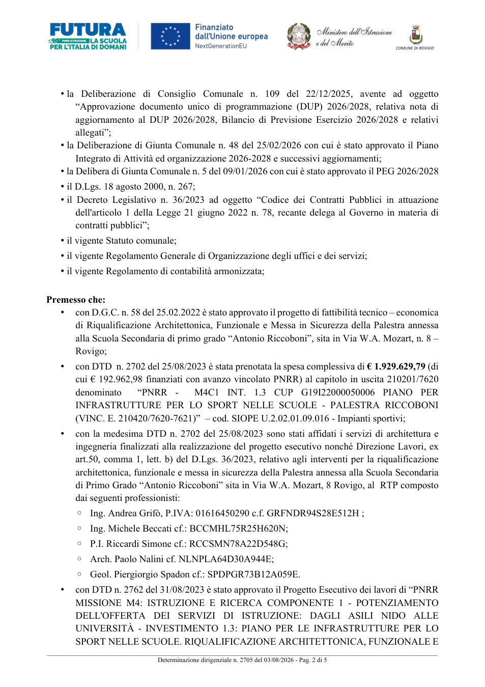 Pagina 2 del documento