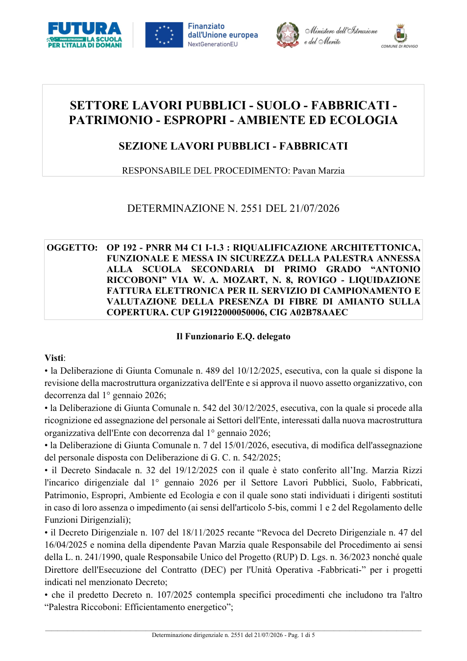 Pagina 1 del documento
