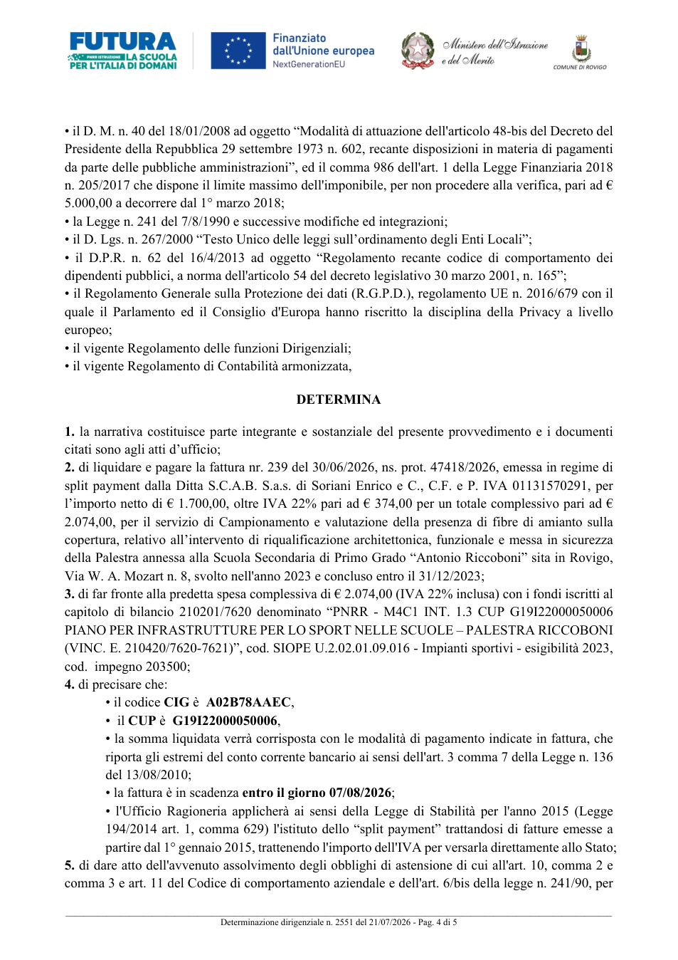 Pagina 4 del documento