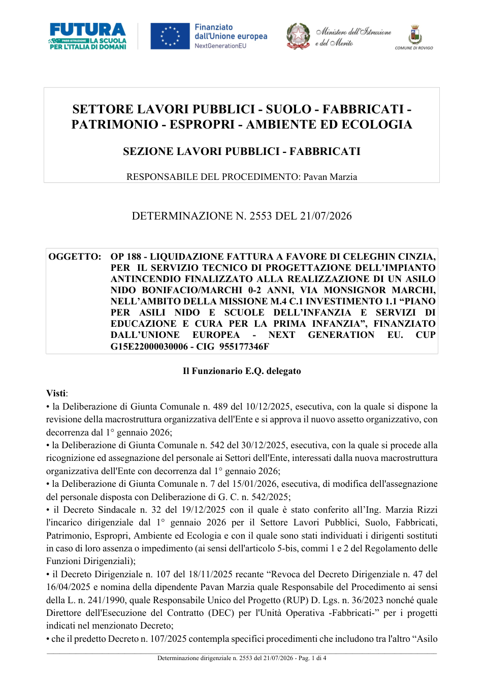 Pagina 1 del documento