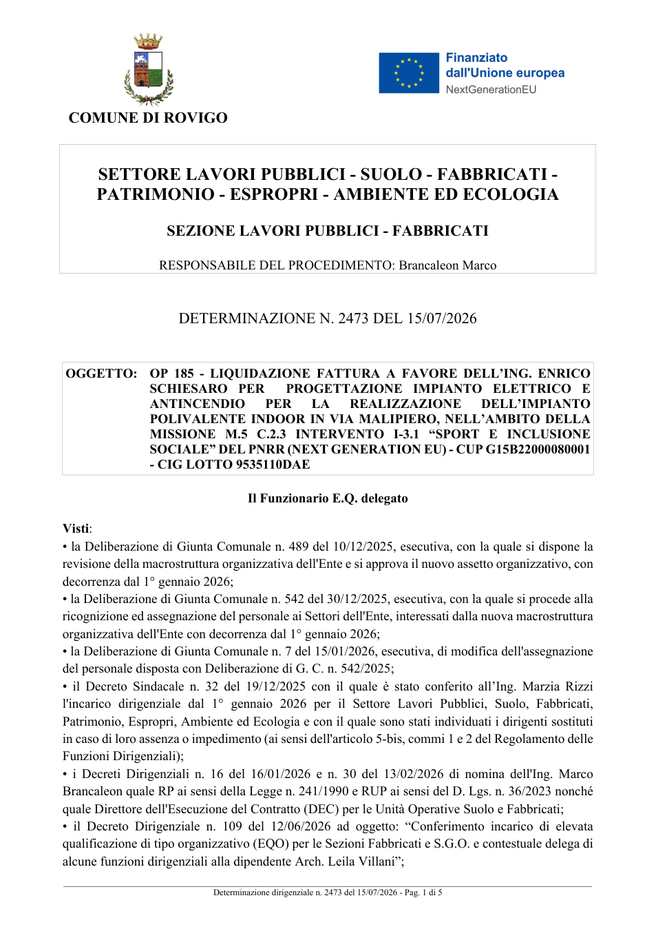 Pagina 1 del documento