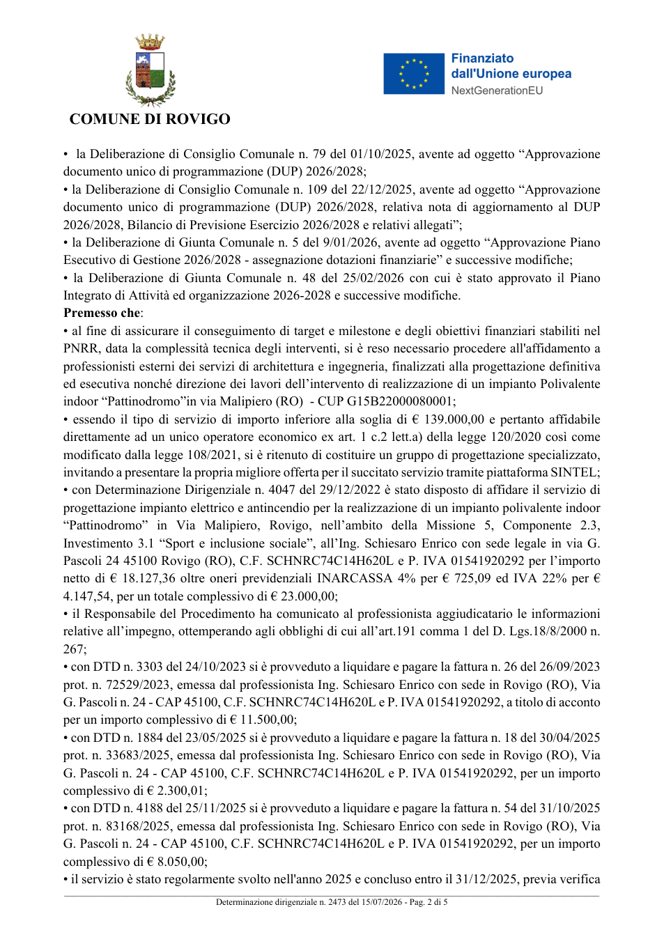 Pagina 2 del documento