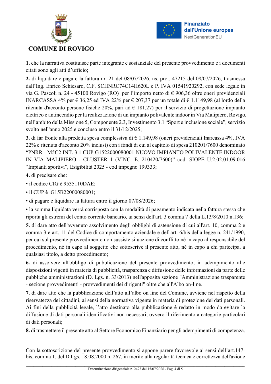Pagina 4 del documento