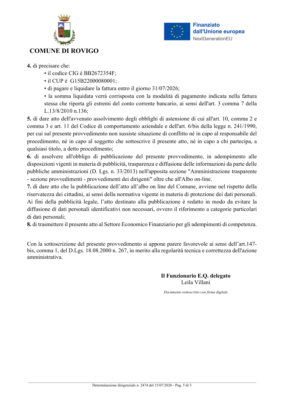 Pagina 5 del documento