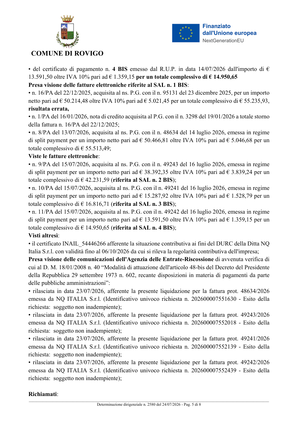 Pagina 5 del documento