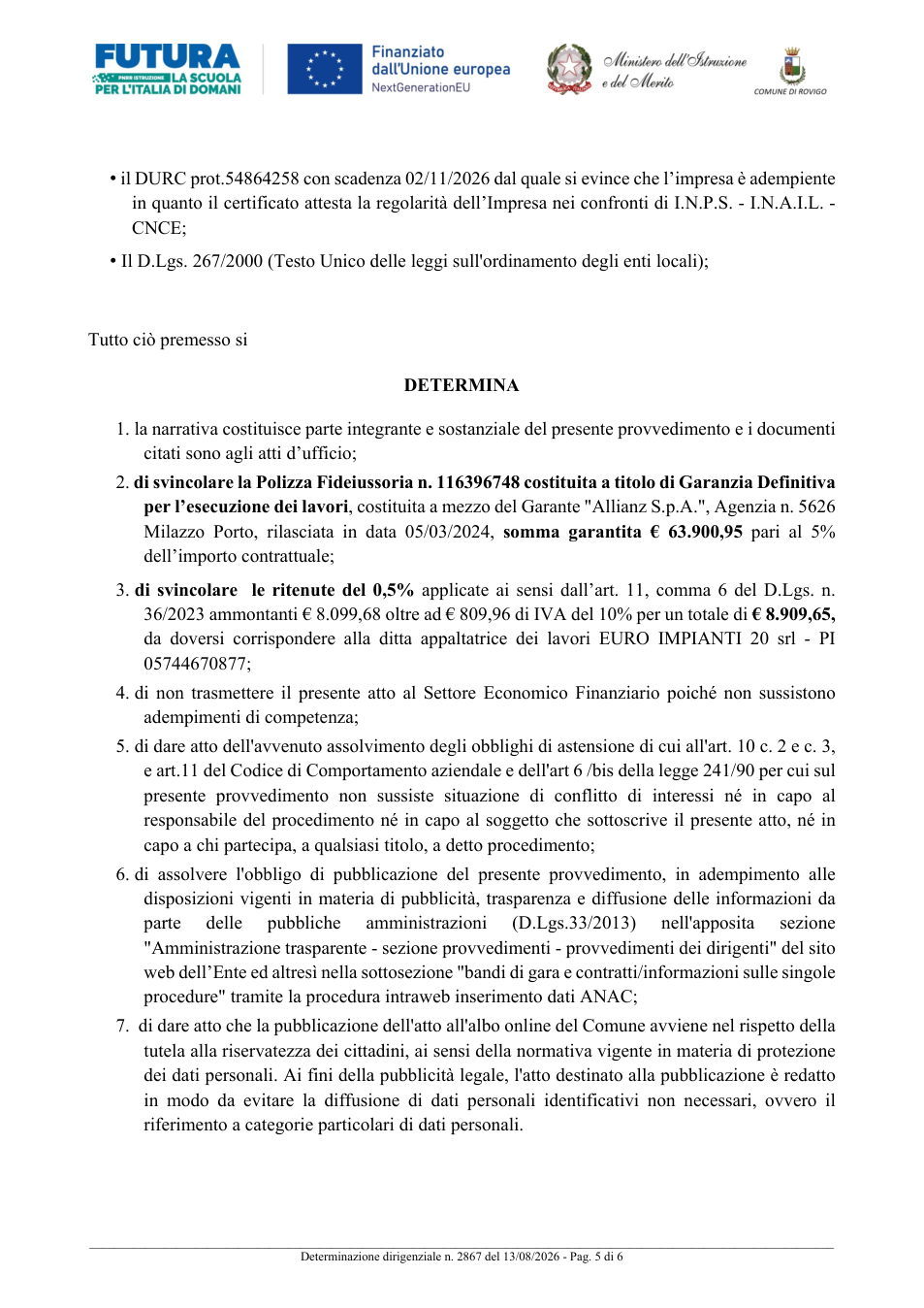 Pagina 5 del documento
