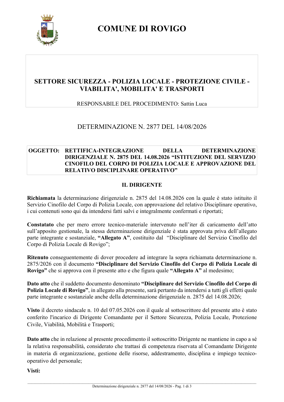 Pagina 1 del documento