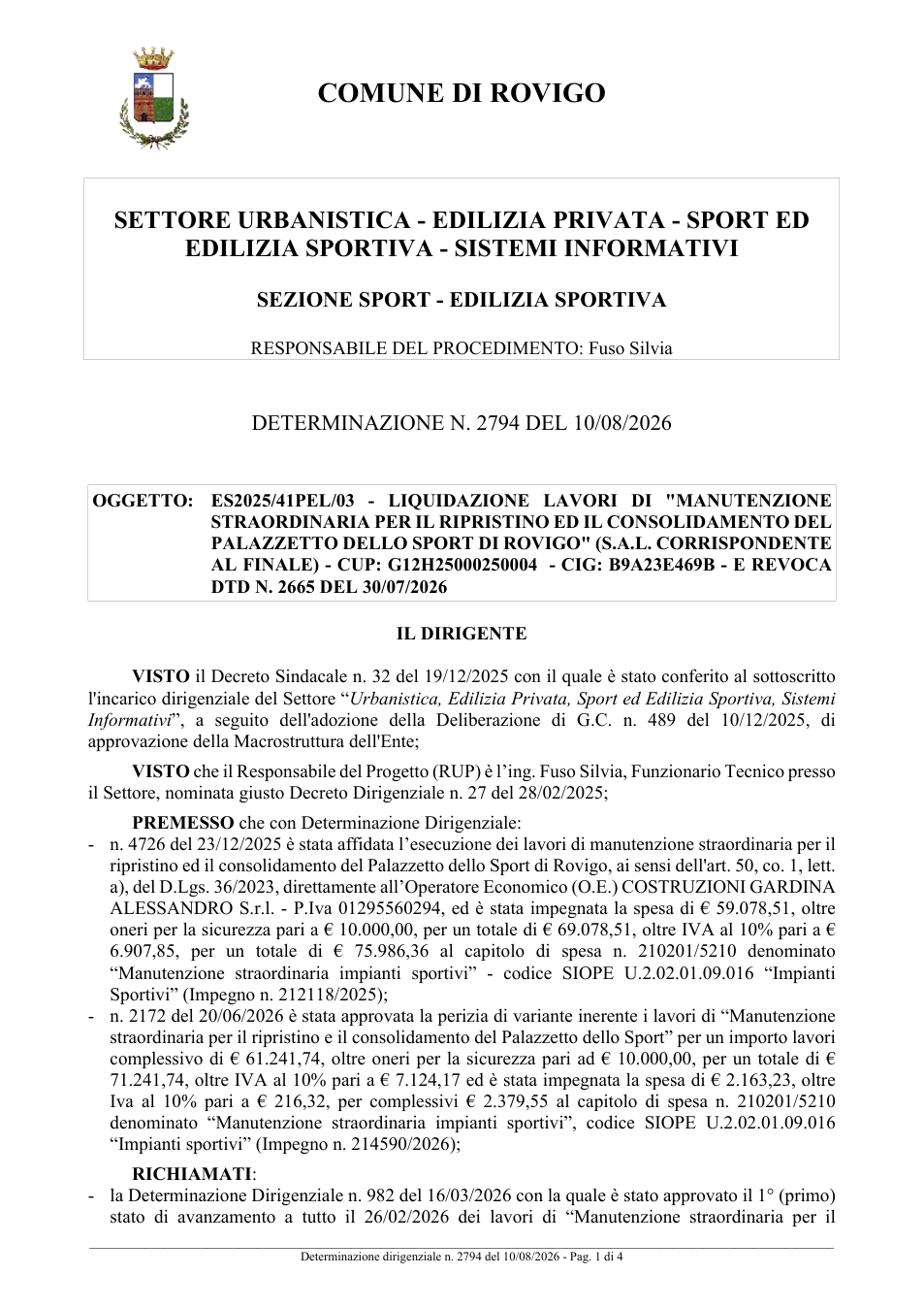 Pagina 1 del documento
