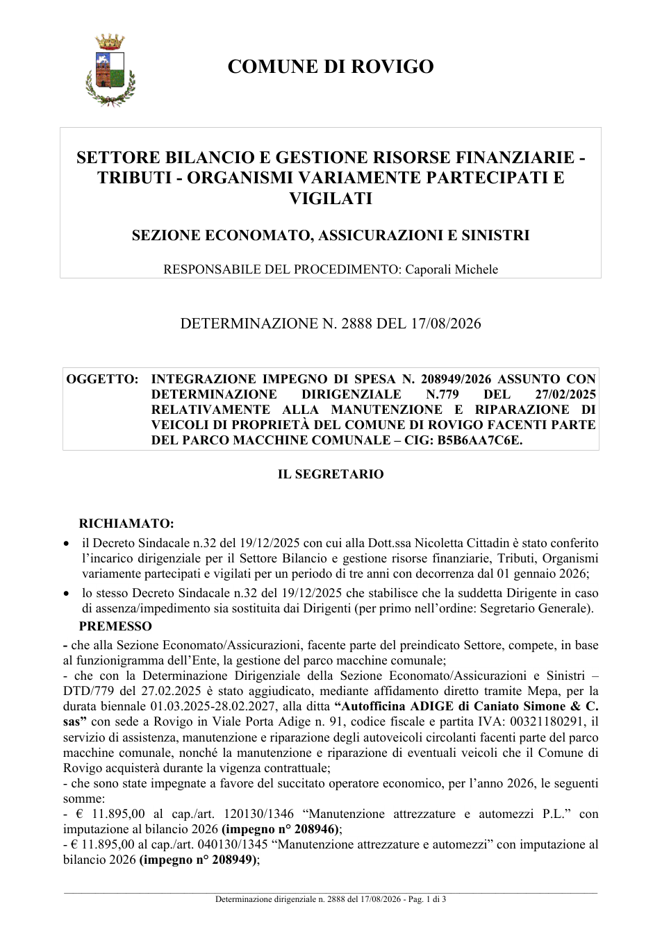 Pagina 1 del documento