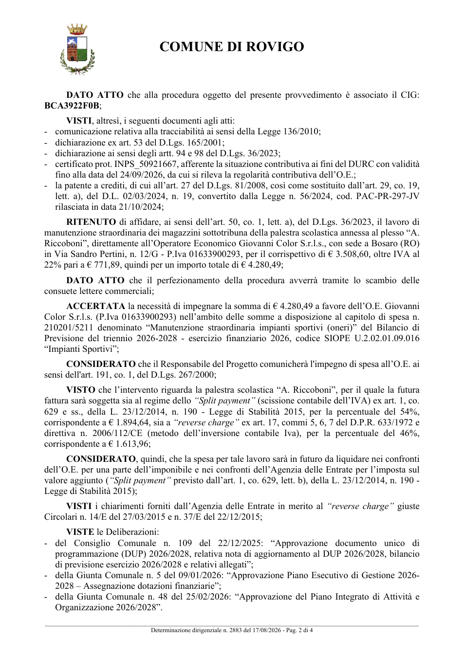 Pagina 2 del documento