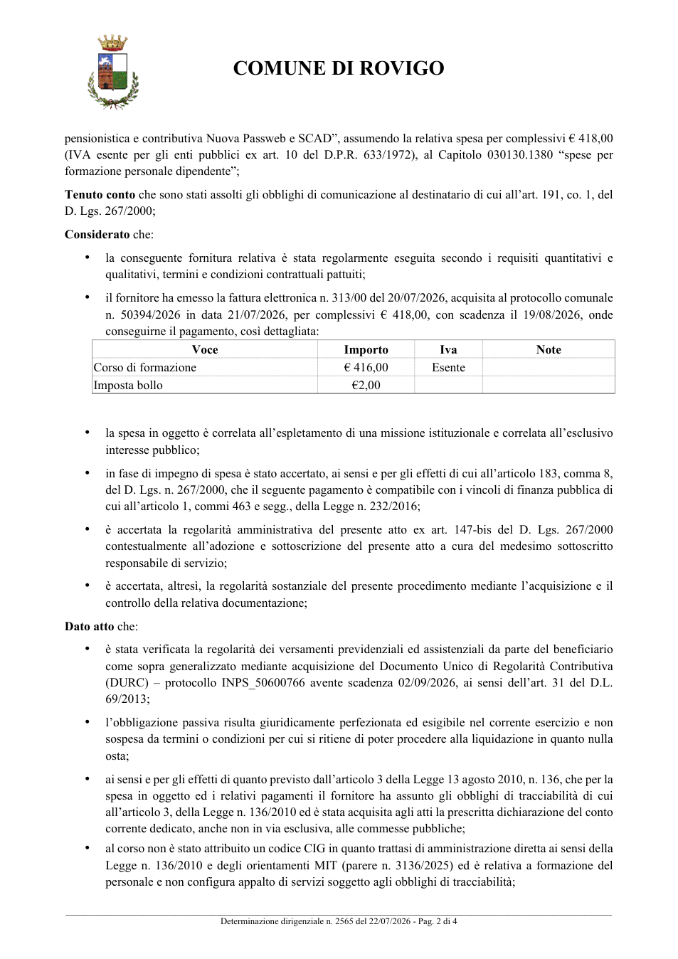 Pagina 2 del documento