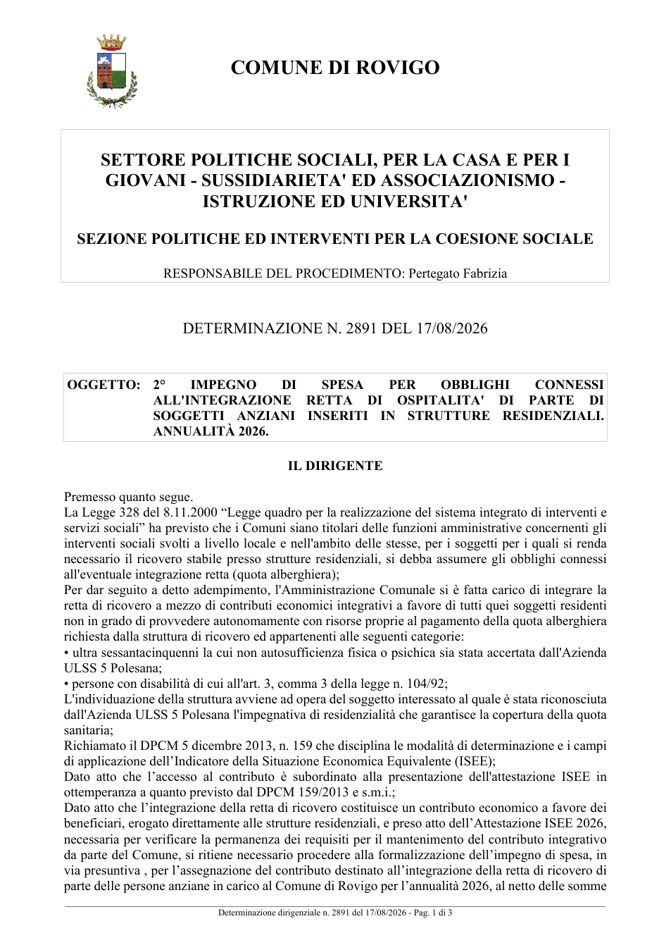 Pagina 1 del documento