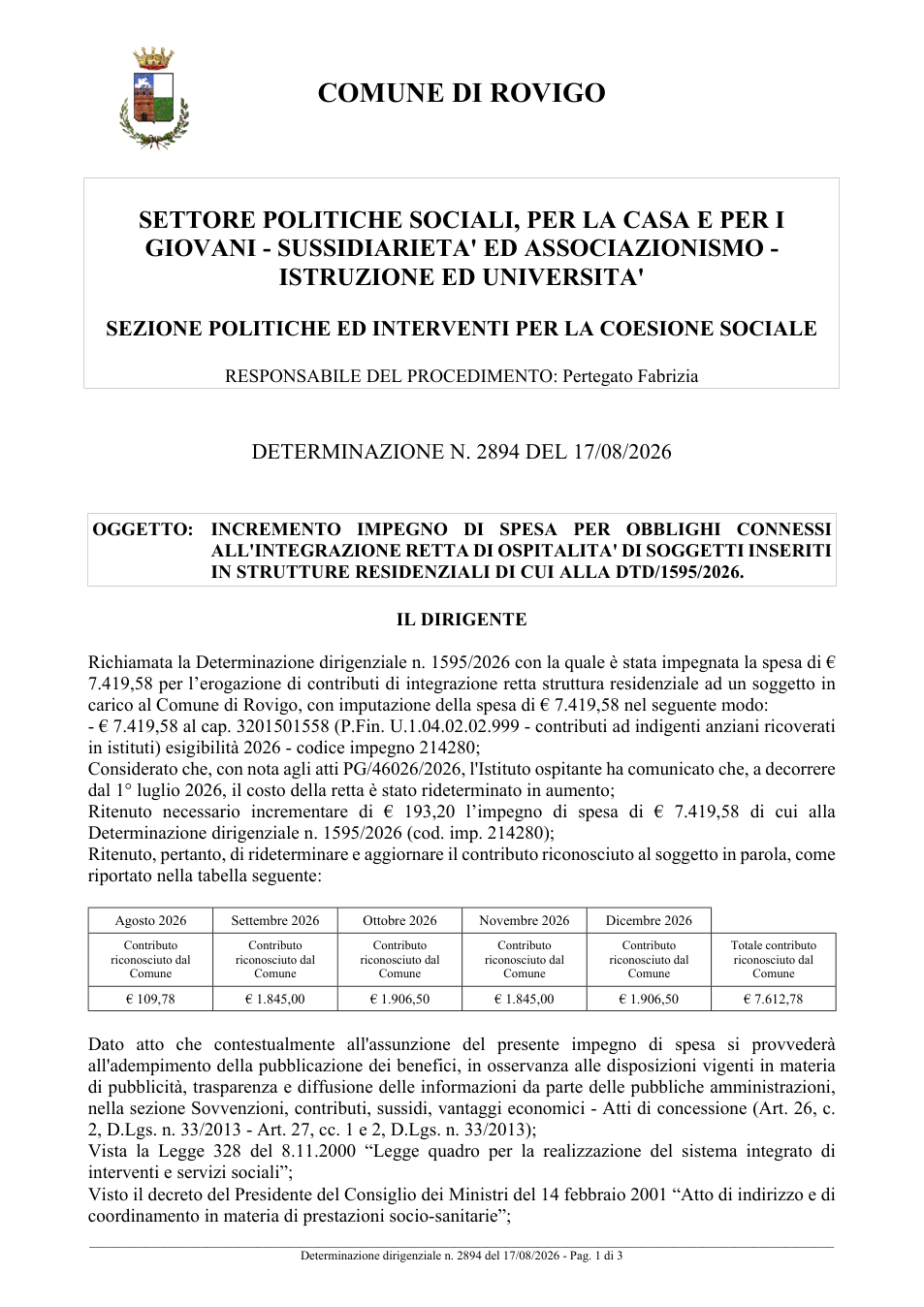 Pagina 1 del documento
