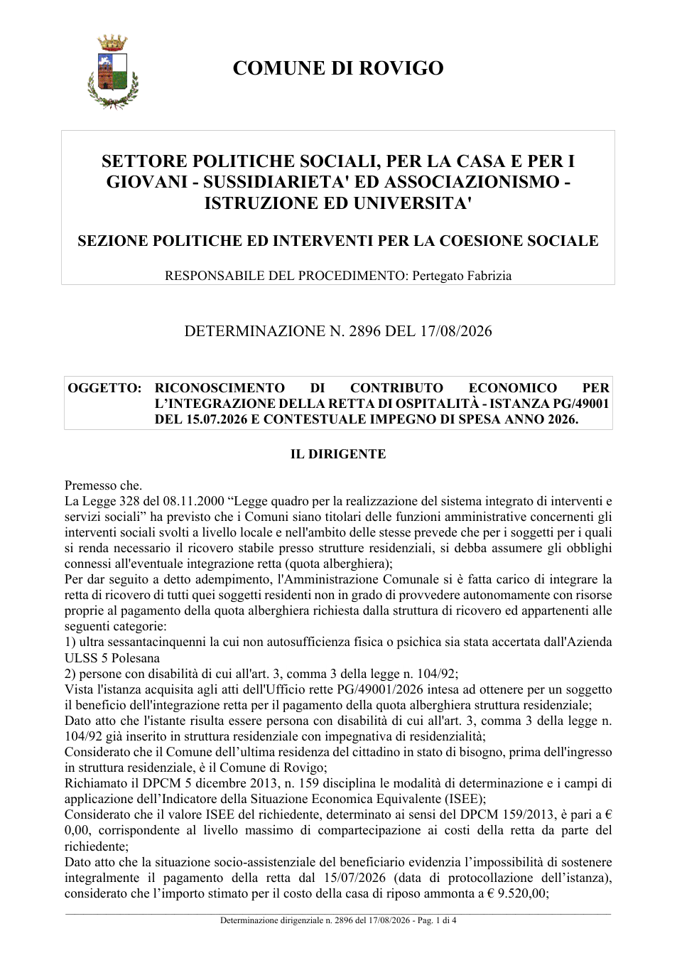Pagina 1 del documento