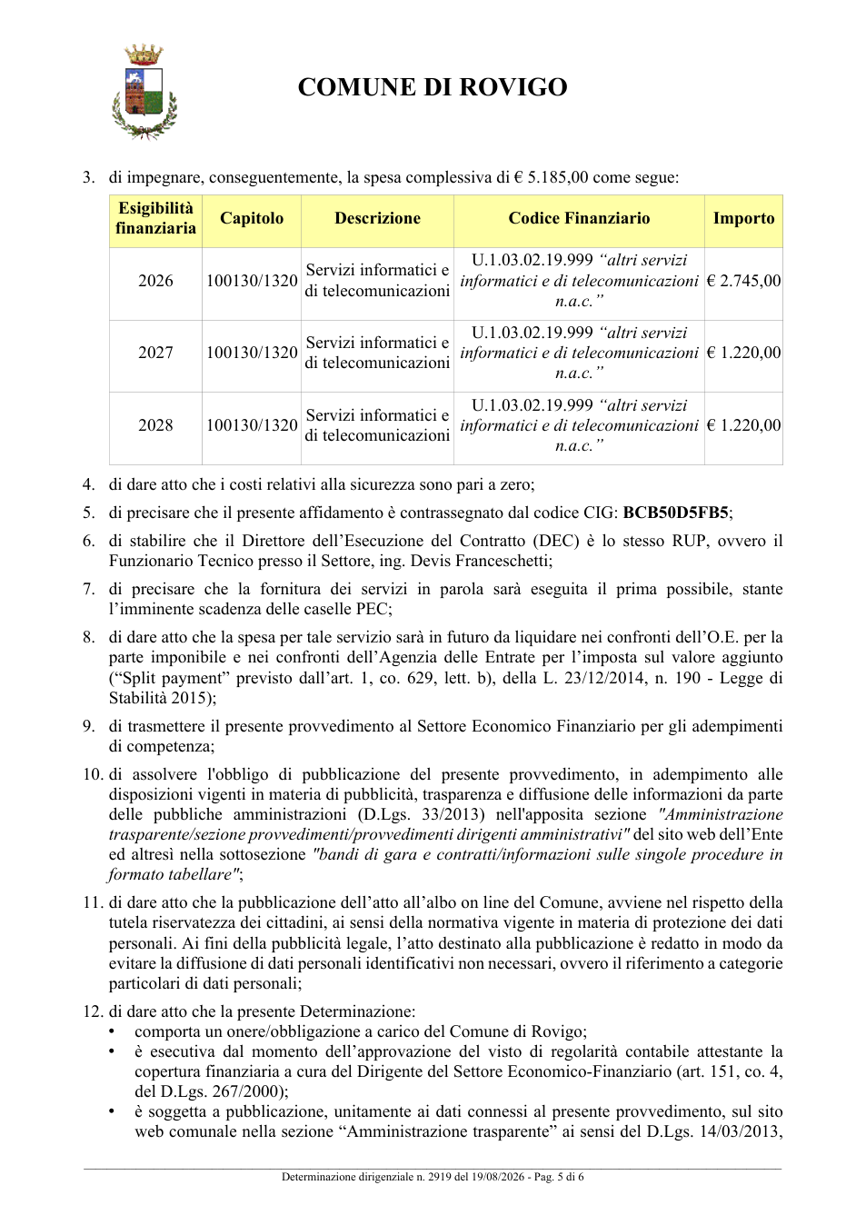 Pagina 5 del documento