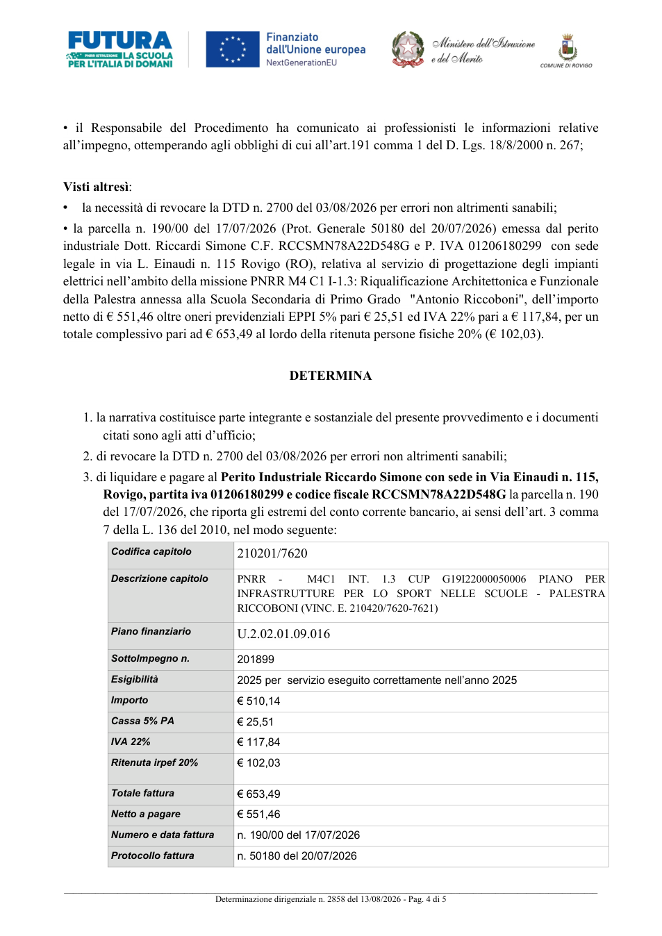 Pagina 4 del documento