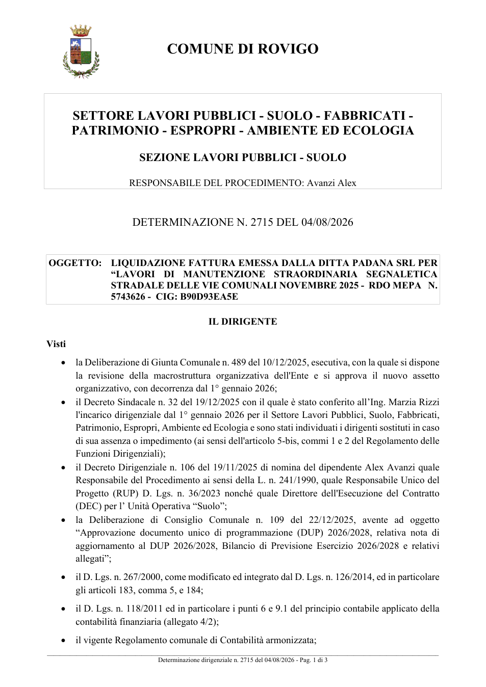 Pagina 1 del documento