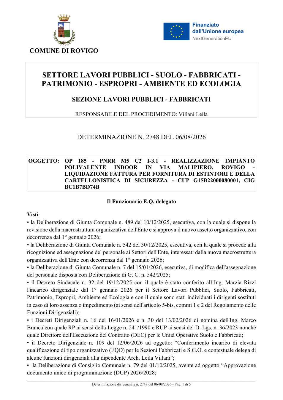 Pagina 1 del documento