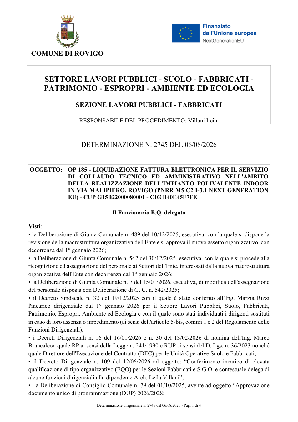 Pagina 1 del documento