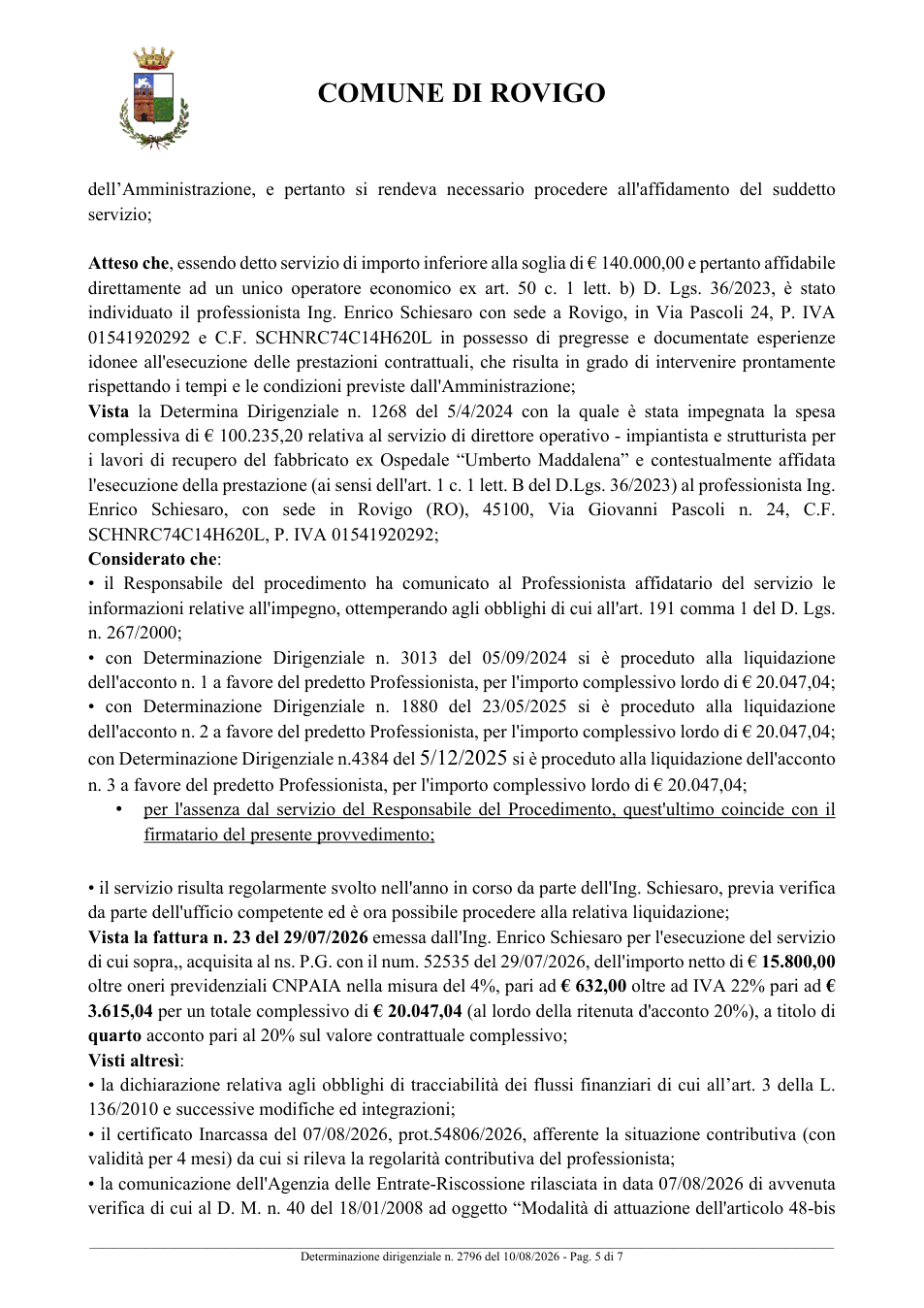 Pagina 5 del documento