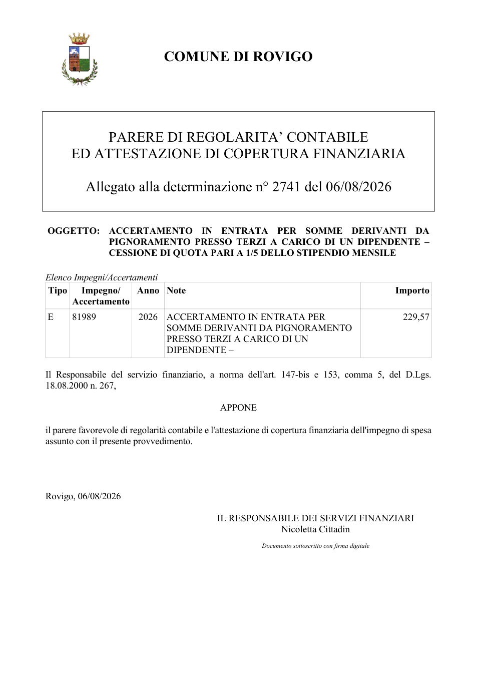 Pagina 1 del documento