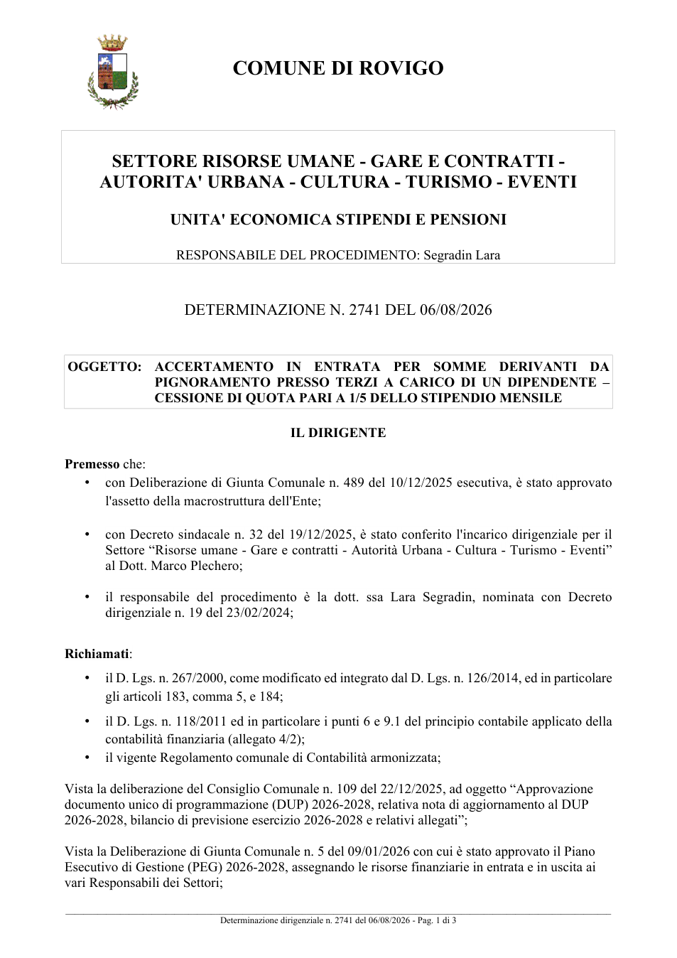 Pagina 1 del documento