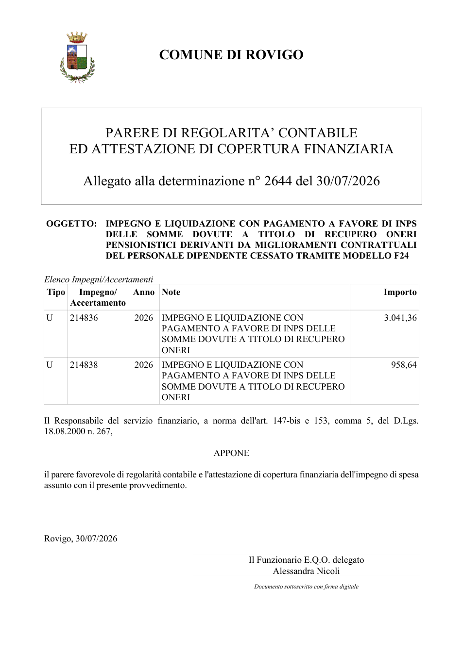 Pagina 1 del documento