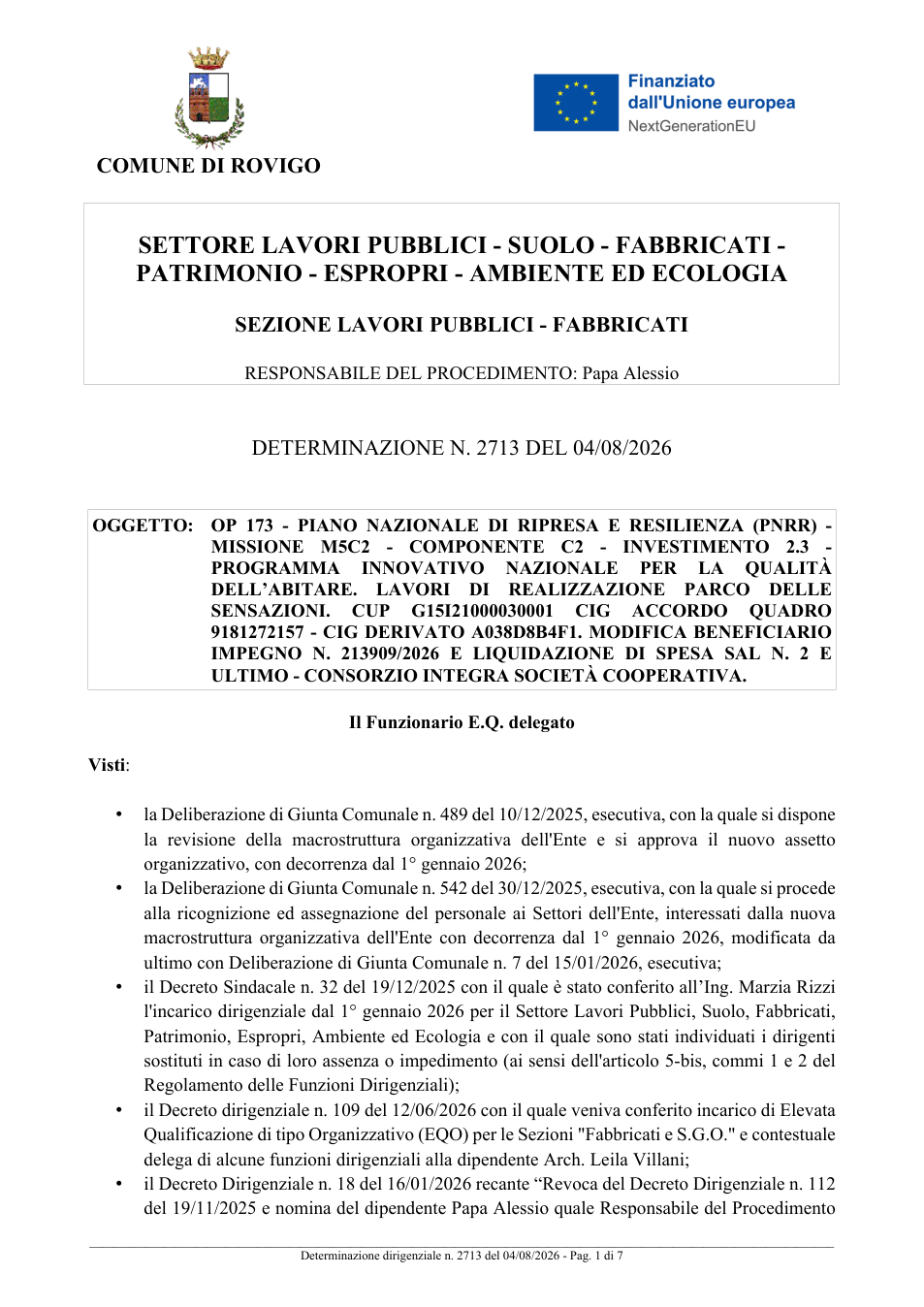 Pagina 1 del documento