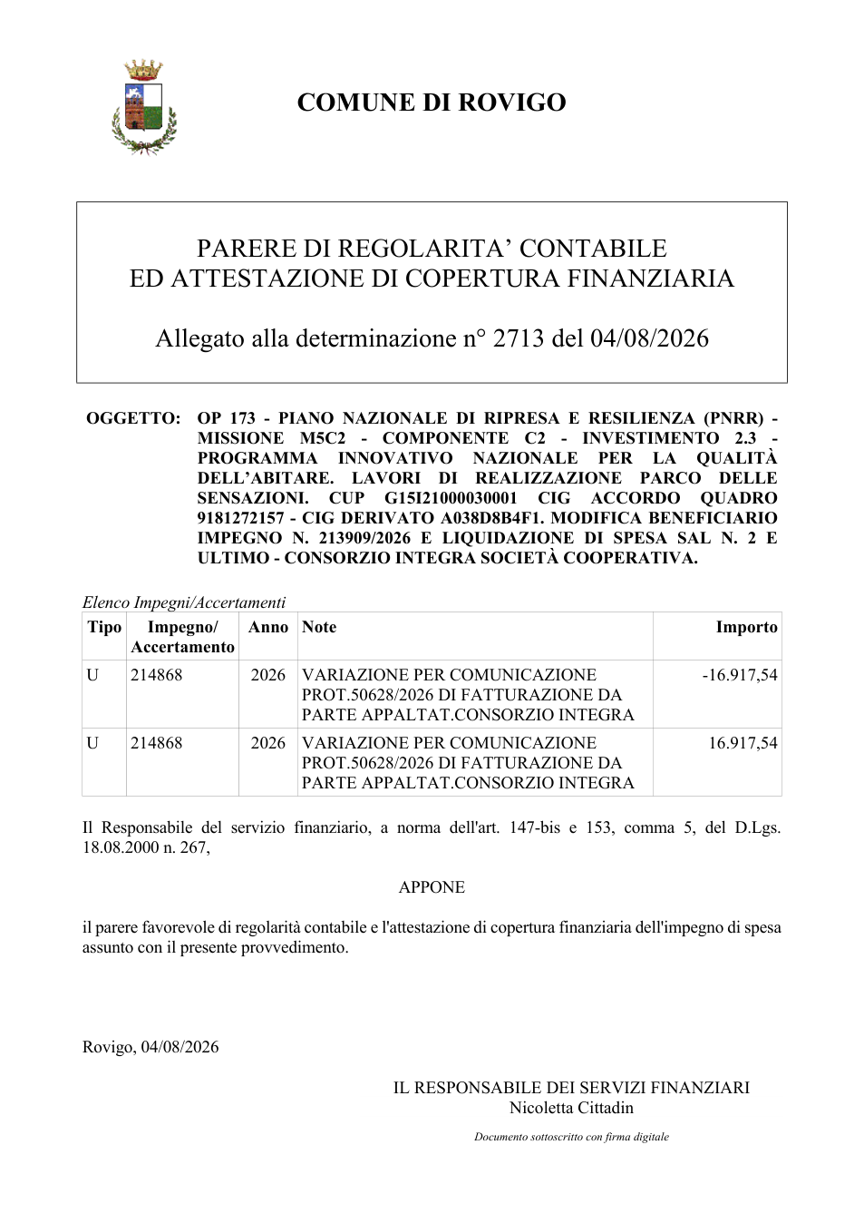 Pagina 1 del documento