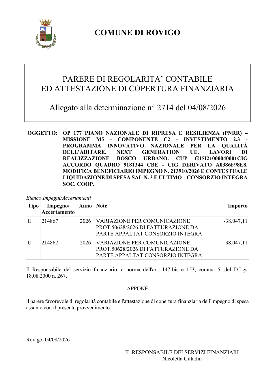 Pagina 1 del documento