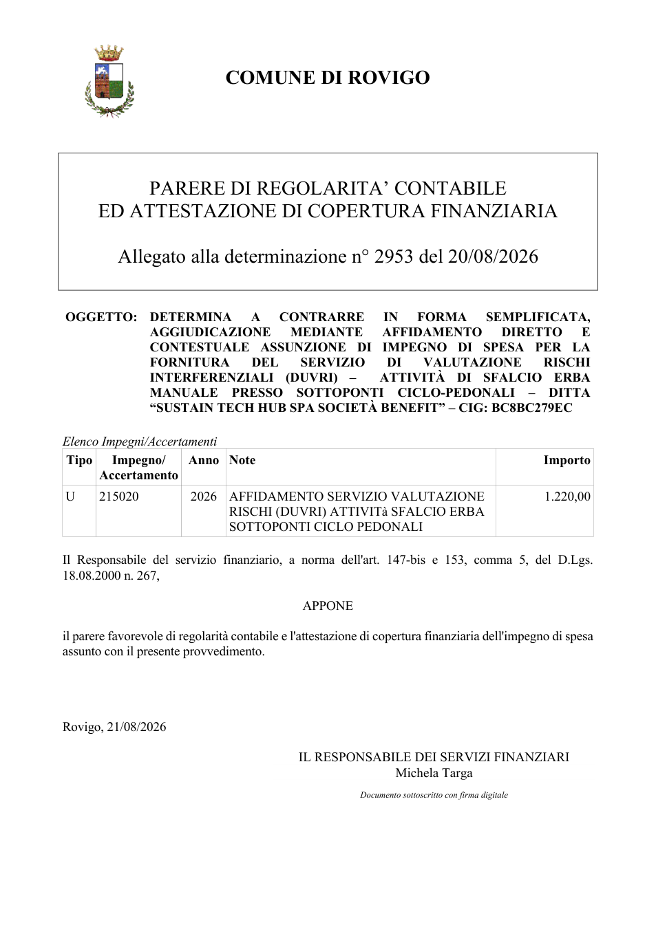 Pagina 1 del documento