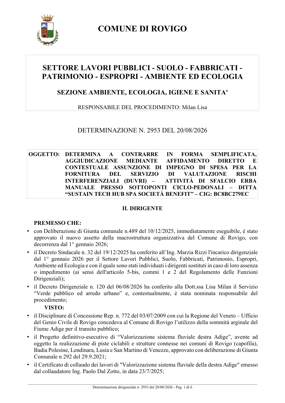 Pagina 1 del documento