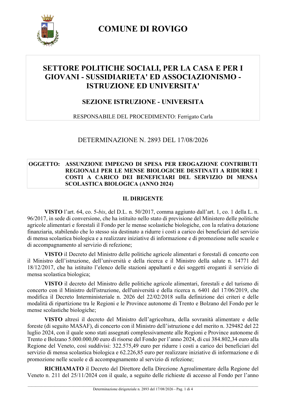 Pagina 1 del documento