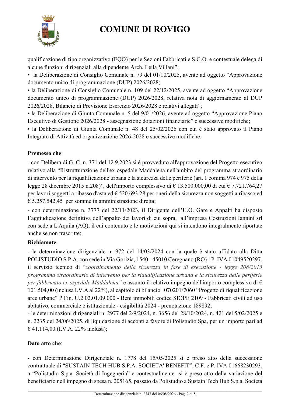 Pagina 2 del documento