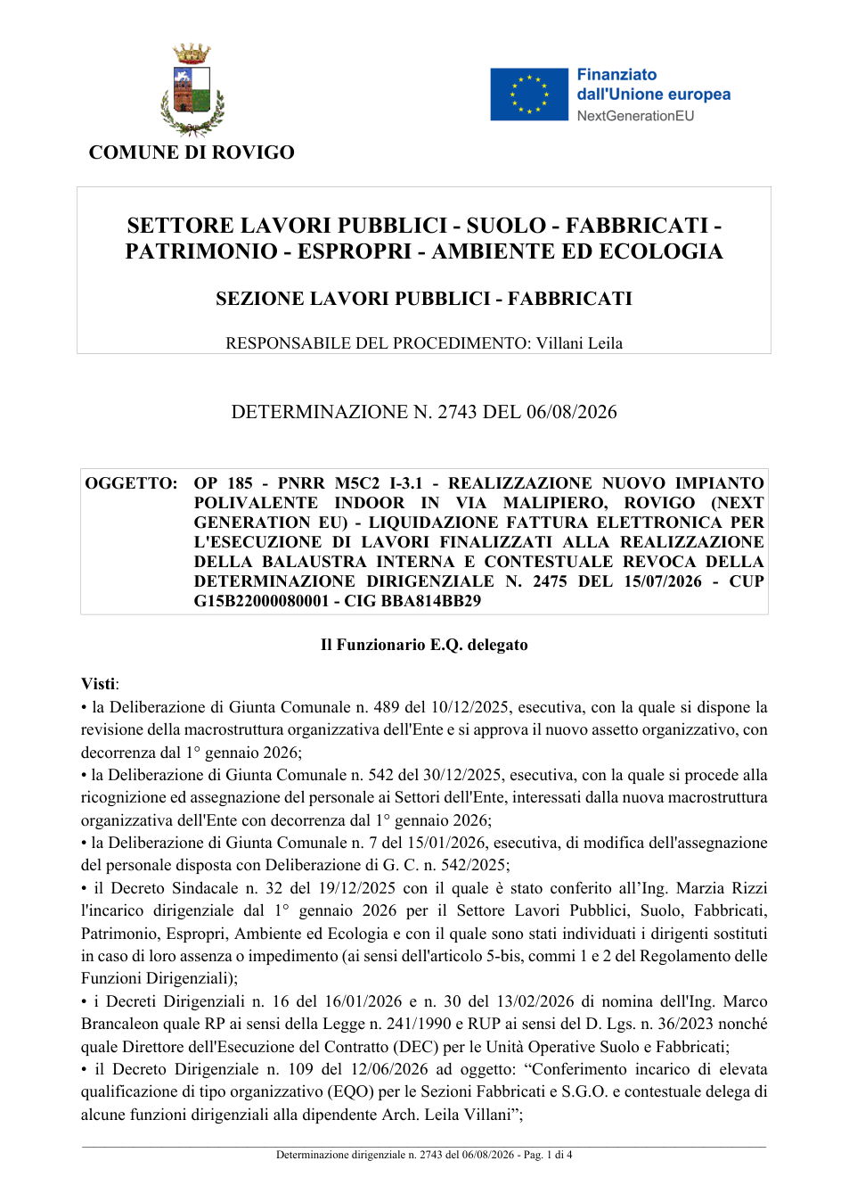 Pagina 1 del documento