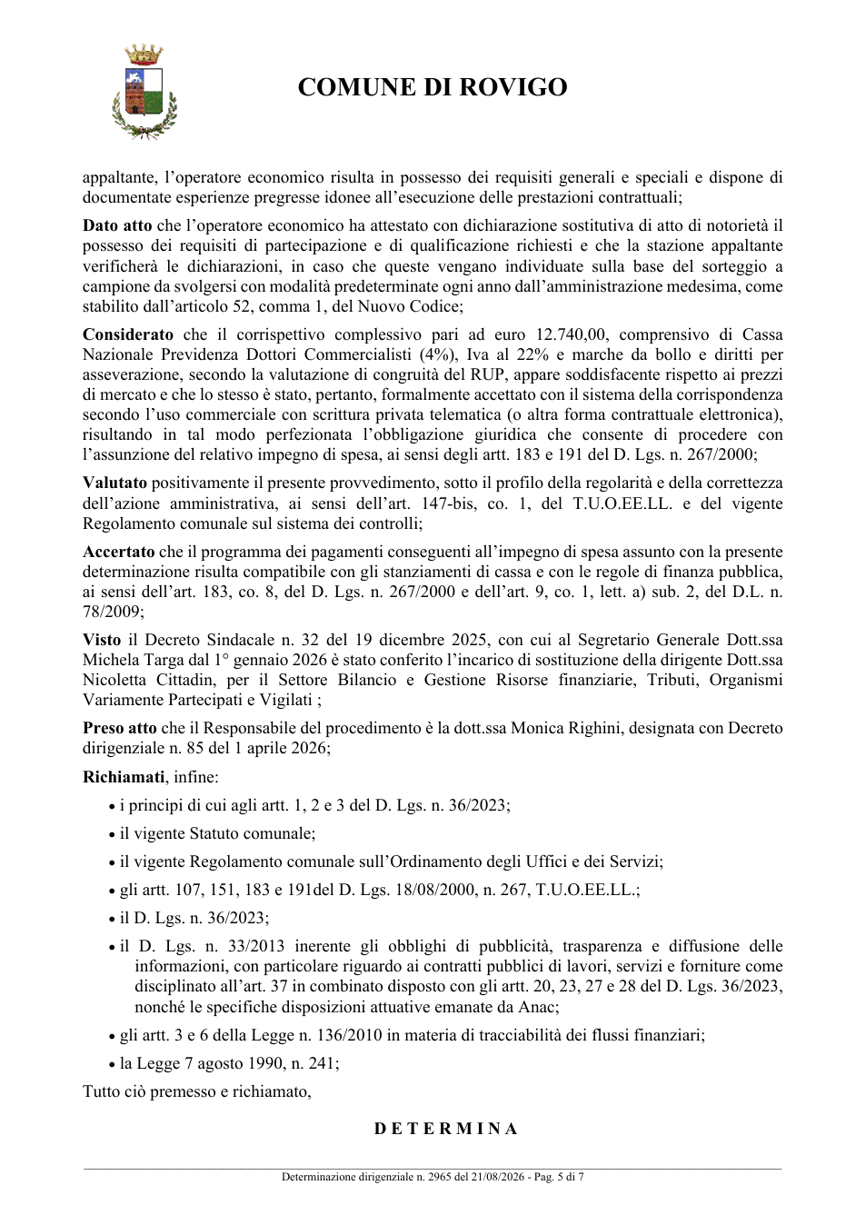 Pagina 5 del documento