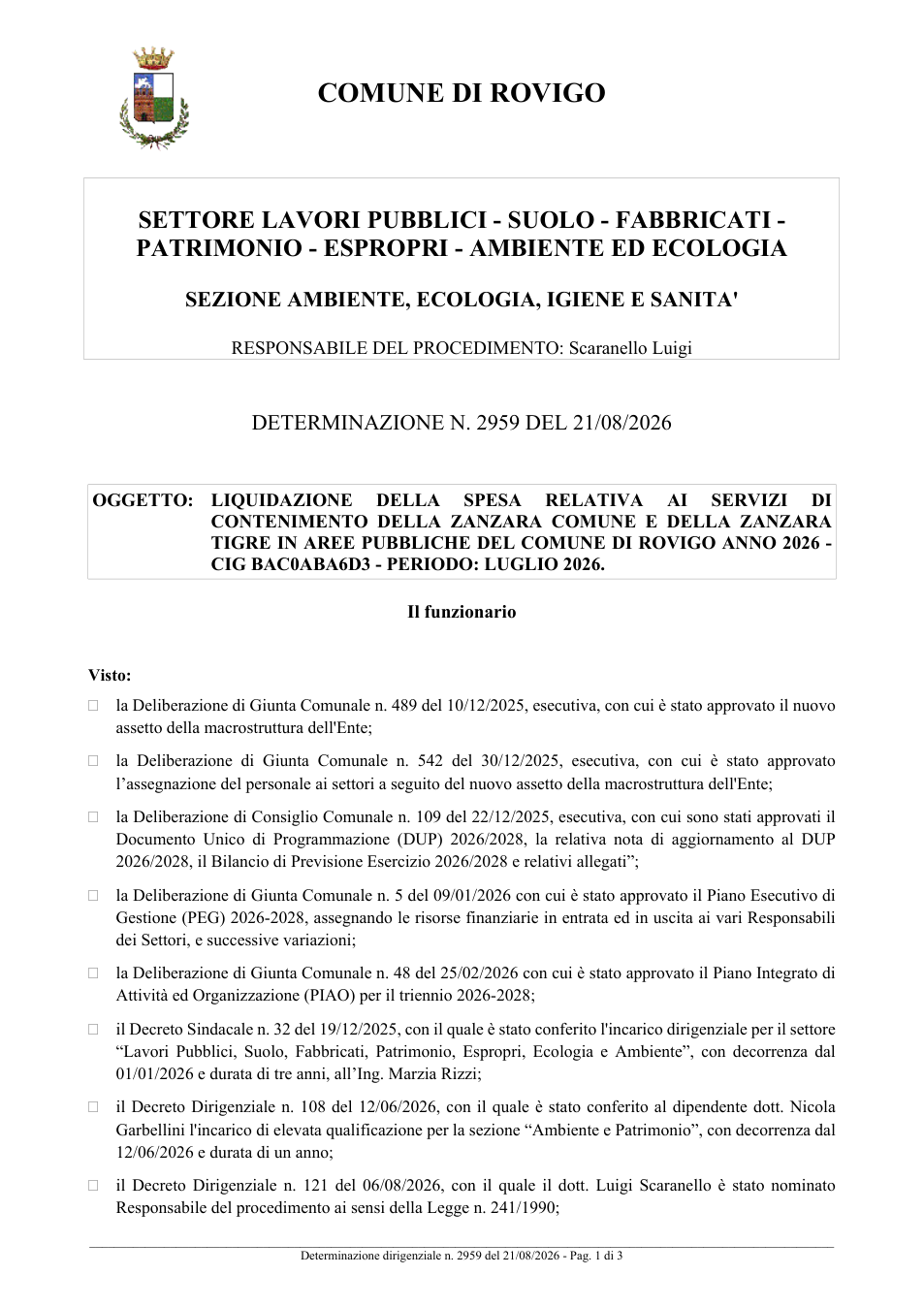 Pagina 1 del documento