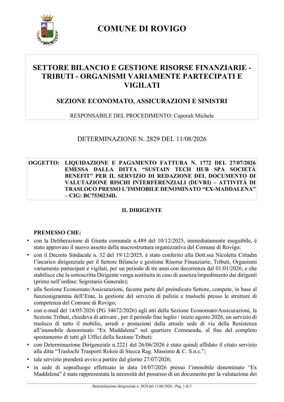 Pagina 1 del documento
