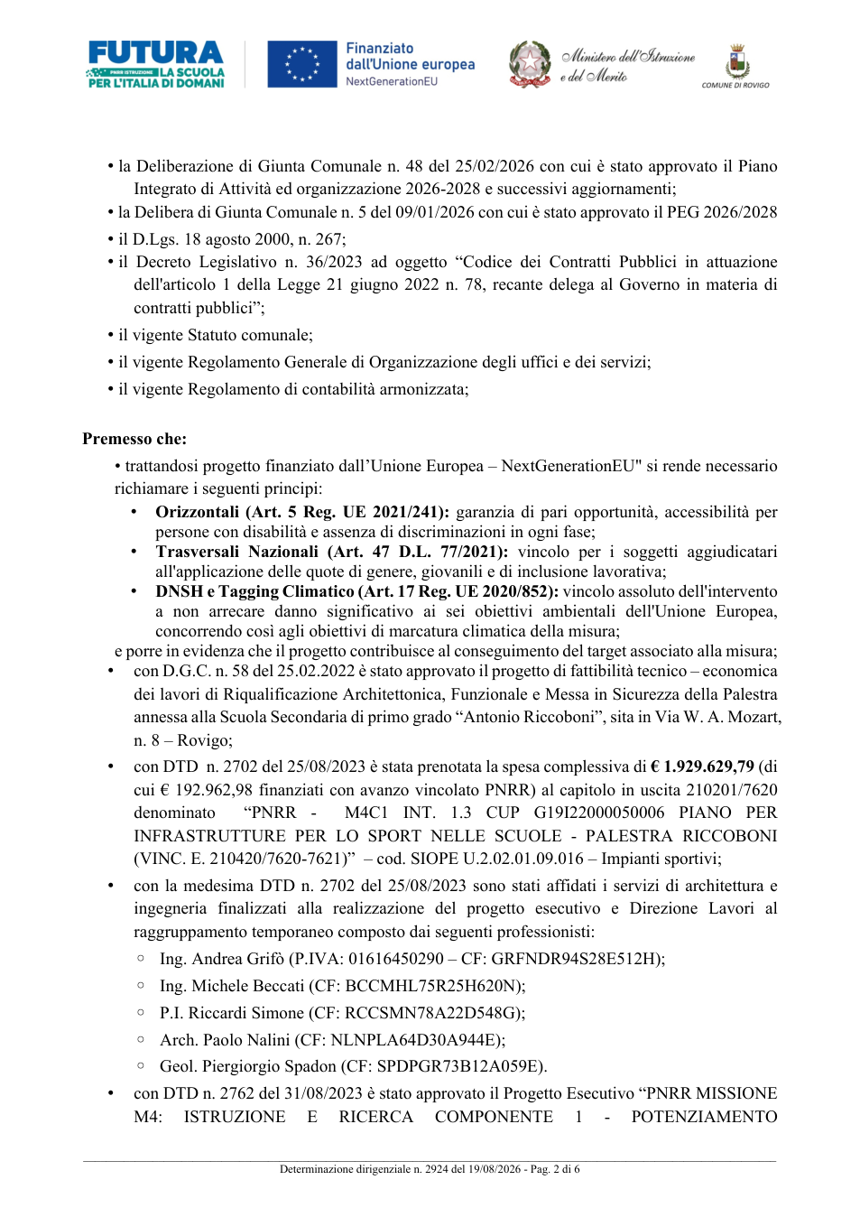 Pagina 2 del documento