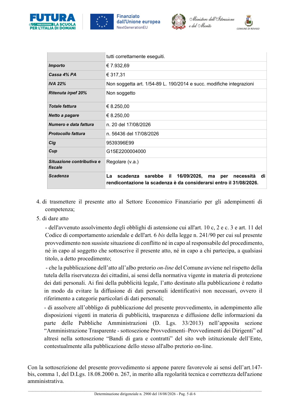 Pagina 5 del documento