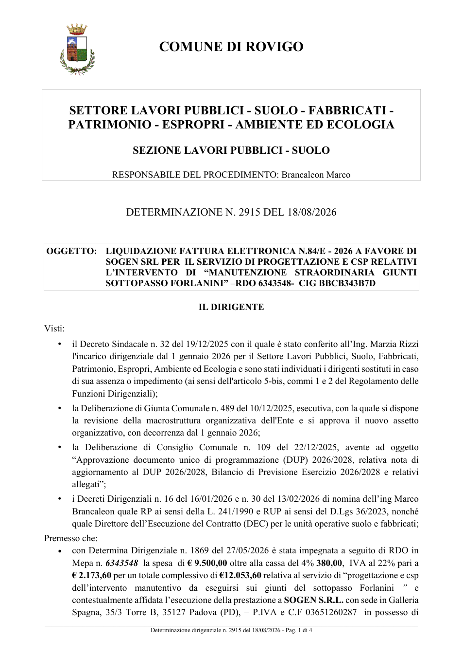 Pagina 1 del documento