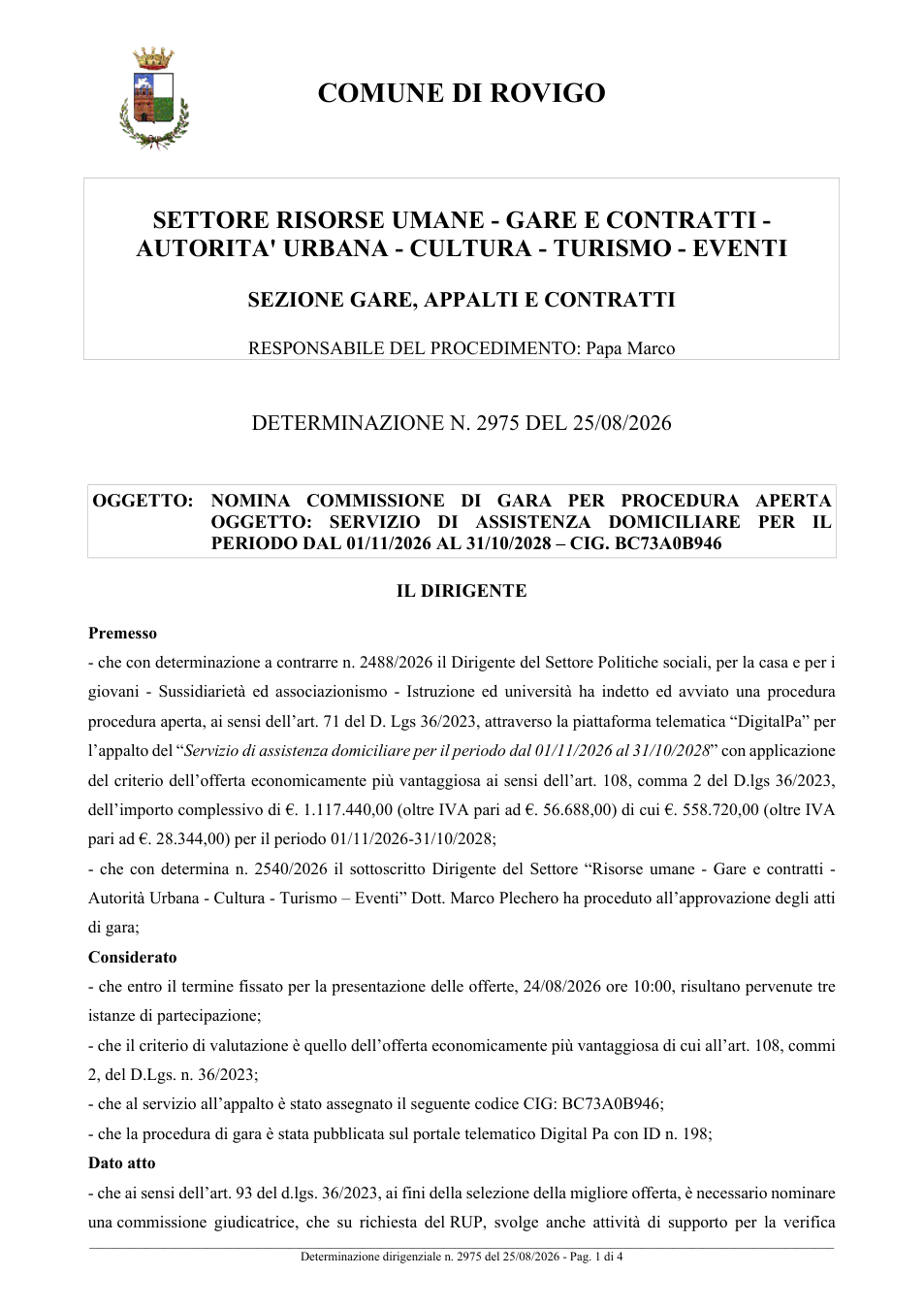Pagina 1 del documento