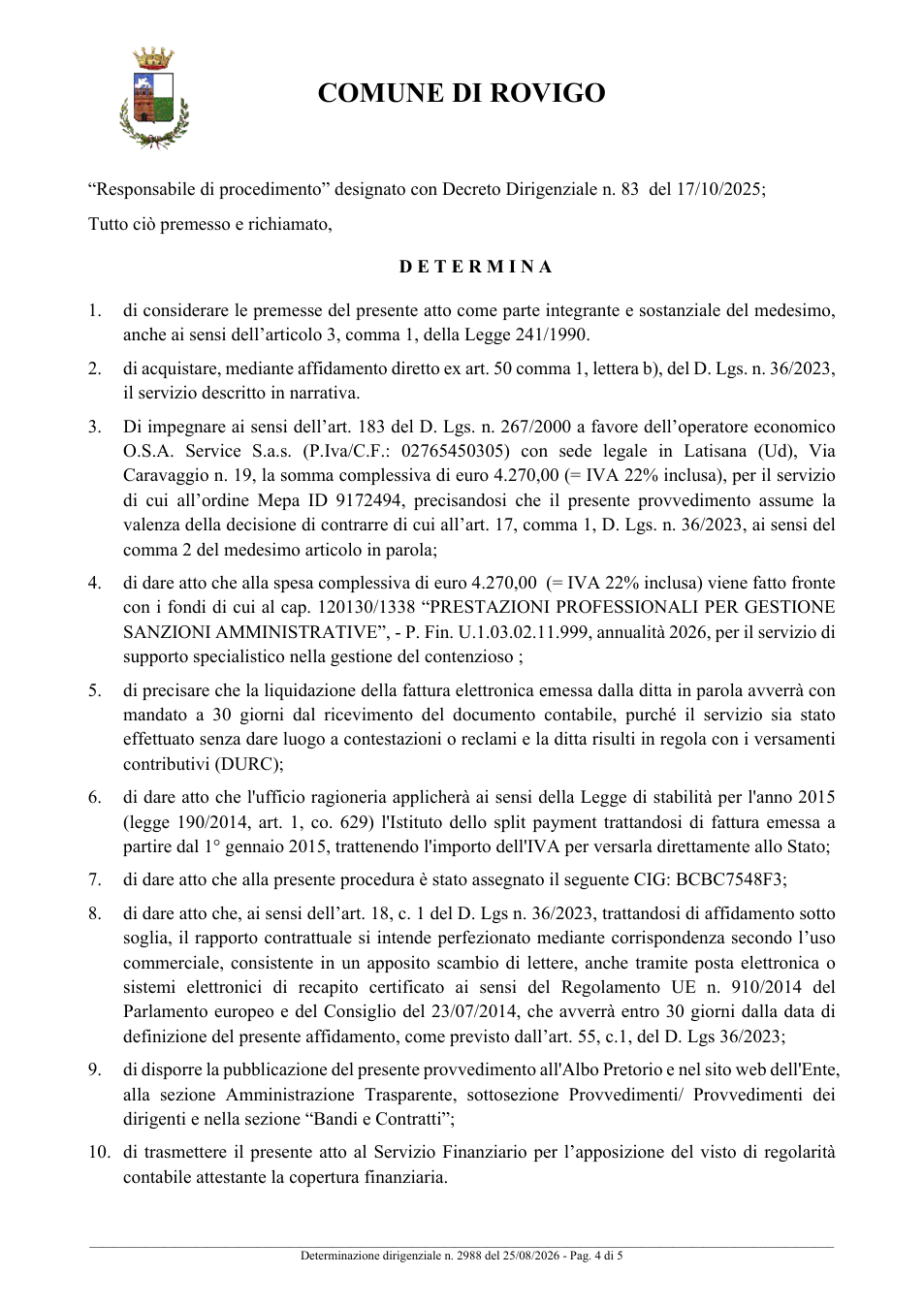 Pagina 4 del documento