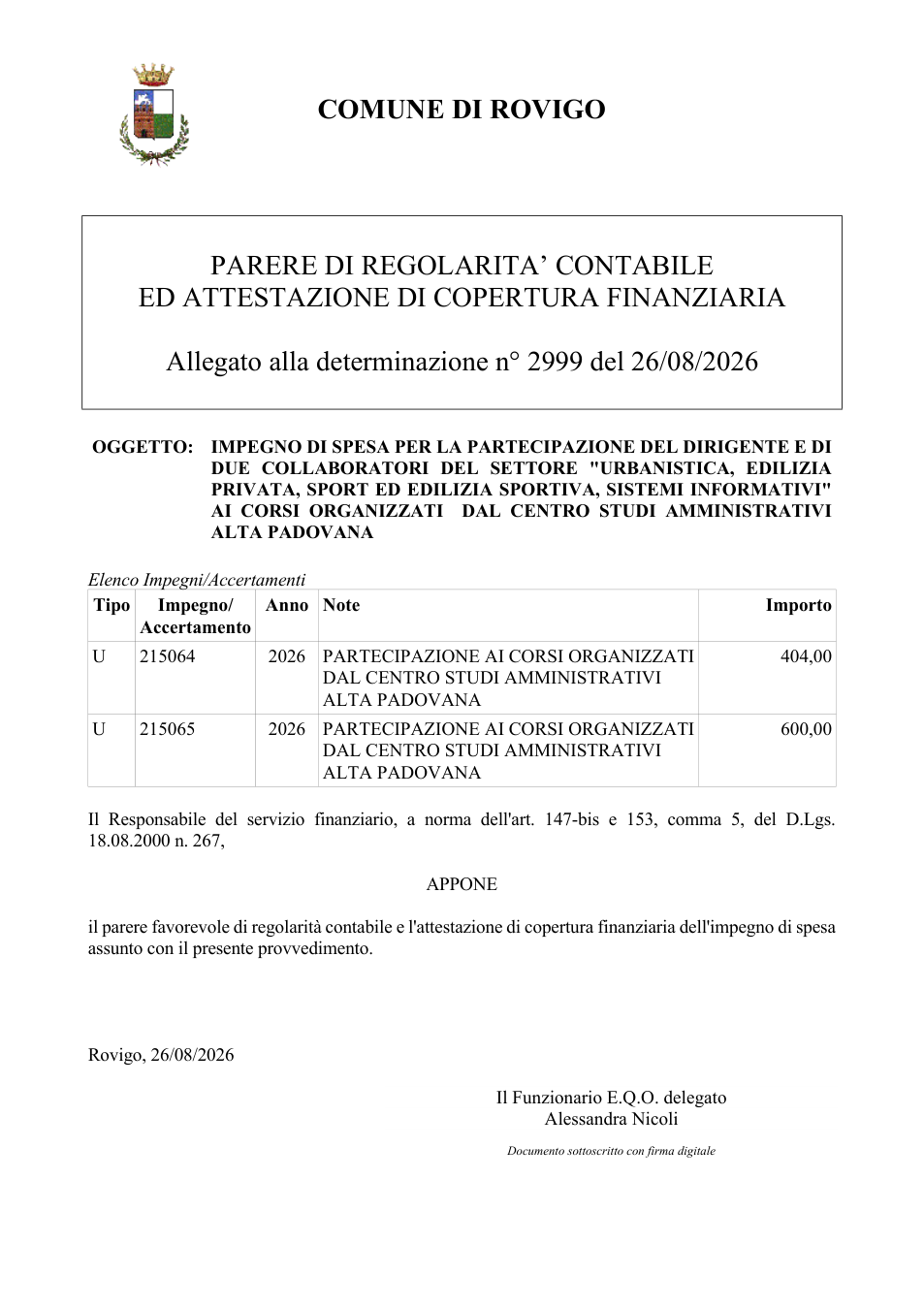 Pagina 1 del documento